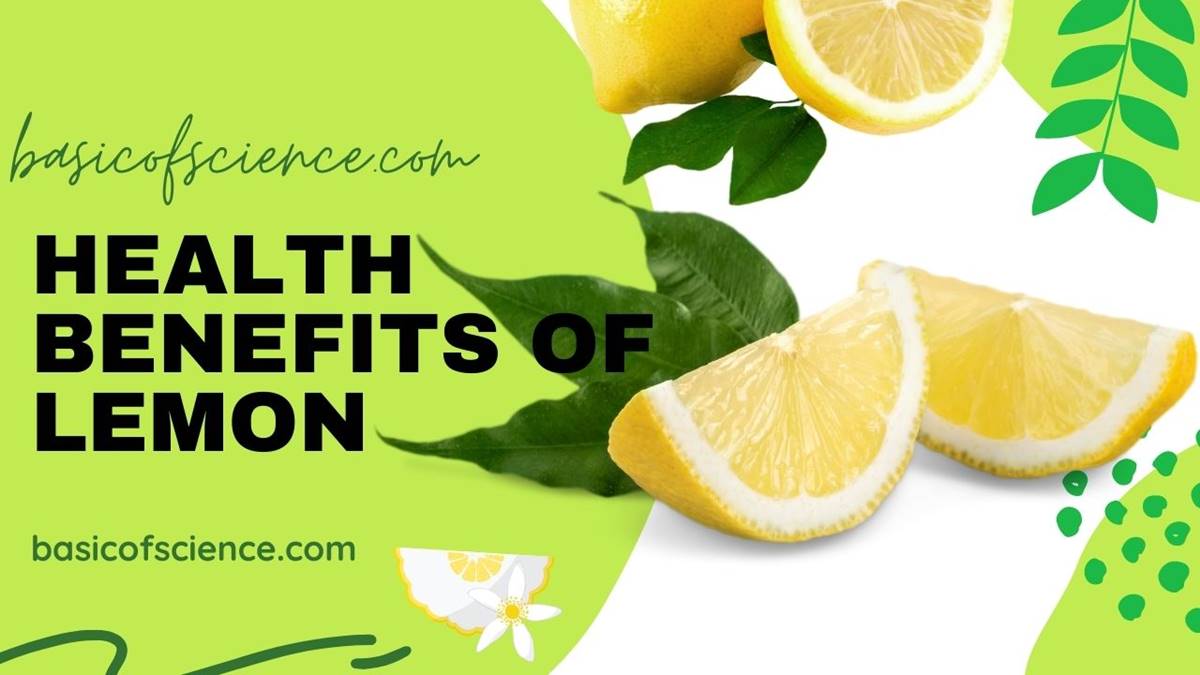 Health benefits of lemon